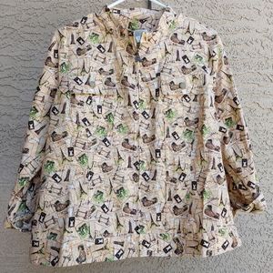 Christopher & Banks Paris lightweight Jacket XL